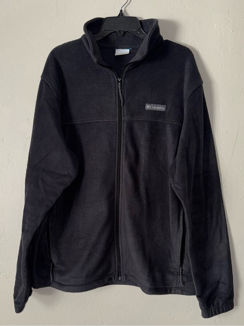 Columbia Zip Up Fleece Jacket Men's Dark Gray Size XL